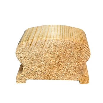 картинка Поручень 45*65*2000мм под окончания и повороты Сосна сорт Экстра сращенный от магазина Кубатура