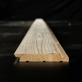 картинка Скандинавская фасадная доска профиль UYW 21*145(130)*6000мм 100% Ель сорт АВ Архангельск от магазина Кубатура