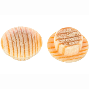 картинка Заглушка на отверстие ПРОФЕССИОНАЛ сфера D8мм сосна (30шт/уп) от магазина Кубатура