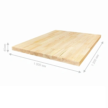 картинка Площадка 40*1000*1200мм Сосна сорт Экстра сращенная от магазина Кубатура
