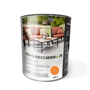 картинка Масло для Террас ПРОФЕССИОНАЛ Сосна (НК-55) 0,9л от магазина Кубатура