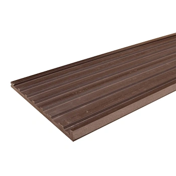 картинка ДПК Ступень полнотелая 22*345*3000мм Шоколад Техно от магазина Кубатура