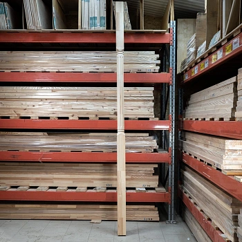 картинка Колонна 100*100*3000мм №8 Сосна сорт Экстра сращенная от магазина Кубатура