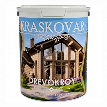 картинка Красковар Антисептик кроющий 0,9л (RAL 7024 графит) от магазина Кубатура