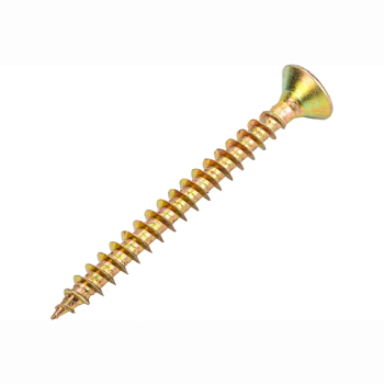 картинка Саморезы универсальные 5*50мм желтый цинк от магазина Кубатура