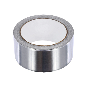 картинка Клейкая лента алюминиевая для термоизоляции 48мм*25м от магазина Кубатура