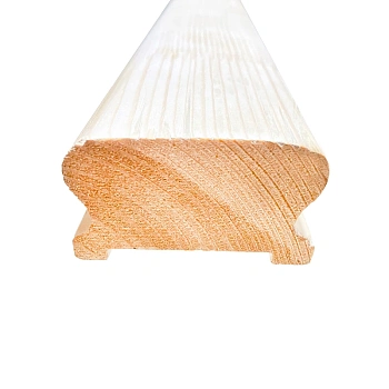 картинка Поручень 45*75*2000мм Сосна сорт Экстра под балясину 50мм от магазина Кубатура