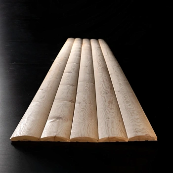 картинка Блок-хаус ель/сосна 27*142(135)*6000мм сорт АВ Архангельск от магазина Кубатура