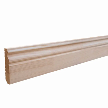 картинка Плинтус молдинг фигурный 90*12*2500мм сосна сорт Экстра от магазина Кубатура