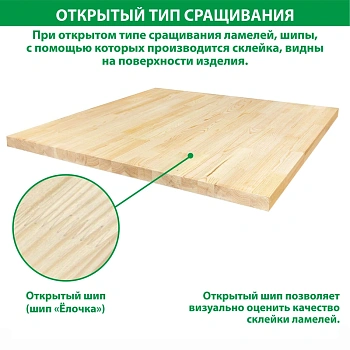 картинка Площадка 40*1000*1000мм Сосна сорт Экстра сращенная от магазина Кубатура