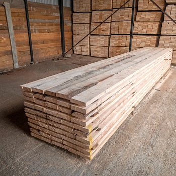 картинка Доска обрезная 50*200*3000мм 3-4 сорт ТУ естественной влажности хвойные породы от магазина Кубатура