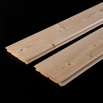картинка Имитация бруса ИжПрофиль Ель 17*147(127)*6000мм сорт АВ увеличенный шип 20мм от магазина Кубатура