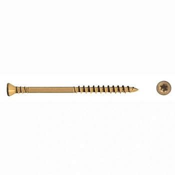 картинка Cаморезы для фасадов 4*40мм ПРОФЕССИОНАЛ Torx15 бежевые (100шт/уп) от магазина Кубатура