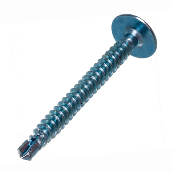 картинка Саморезы по металлу с пресс-шайбой 4.2*41мм оцинкованные от магазина Кубатура