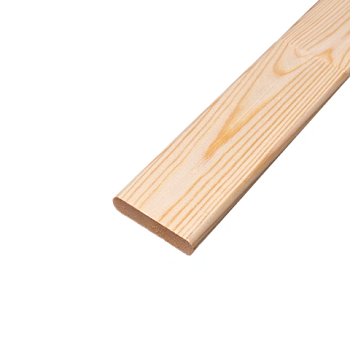 картинка Доска декоративная 18*78*1800мм сосна сорт Экстра сращенная (с фаской R5 на углах) от магазина Кубатура