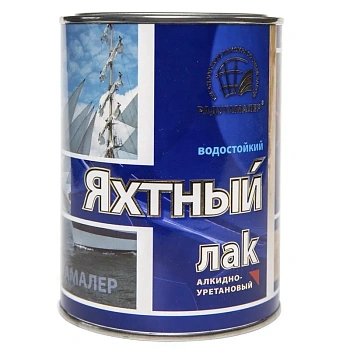 картинка Лак яхтный глянцевый Радуга 0.9л алкид-уретан. от магазина Кубатура