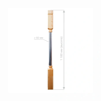 картинка Комбинированный столб № 2 от магазина Кубатура