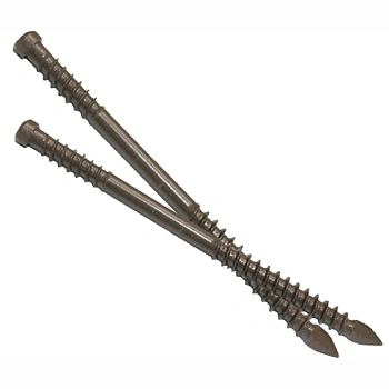 картинка Саморез  для террасной доски потай 5*60мм Тorx15 окрашенный (30шт/уп) от магазина Кубатура