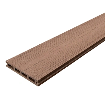 картинка ДПK доска террасная вельвет 23*146*3000мм шоколад экстра+ от магазина Кубатура