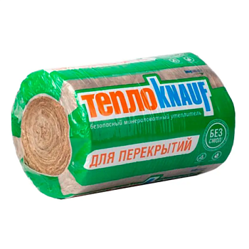 картинка Утеплитель ТеплоKNAUF Aquastatik "Для перекрытий" мини-рулон 50*600*7000мм (2 мини-рулона/уп, Λ0.040, S8.4м²) от магазина Кубатура