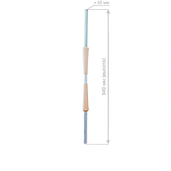 картинка Комбинированная балясина № 1 от магазина Кубатура