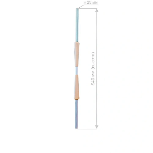 картинка Комбинированная балясина № 1 от магазина Кубатура