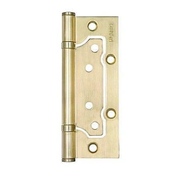 картинка Петля накладная Punto 500-2BB 100*2.5мм латунь от магазина Кубатура