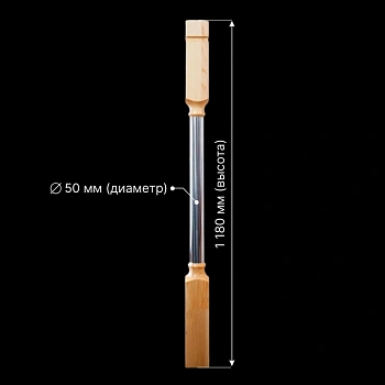 картинка Комбинированный столб № 2 от магазина Кубатура