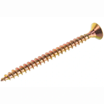 картинка Саморезы универсальные 4*60мм желтый цинк от магазина Кубатура