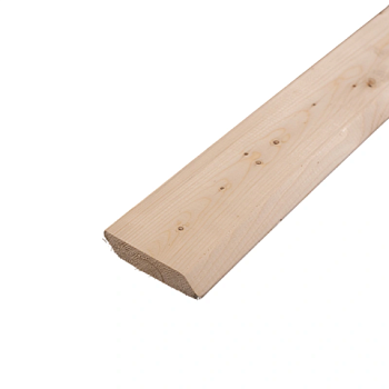картинка Планкен скошенный 20*95*3000мм сорт АВ ель/сосна от магазина Кубатура