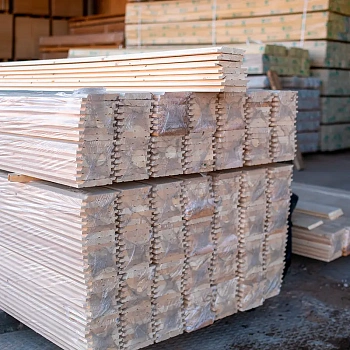 картинка Скандинавская фасадная доска профиль UYW 21*145(130)*6000мм 100% Ель сорт АВ Архангельск от магазина Кубатура