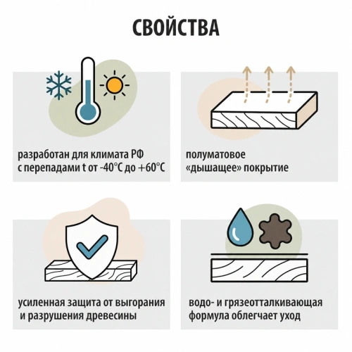 картинка Лессирующий антисептик для древесины Акватекс Прованс венге 2,5л от магазина Кубатура