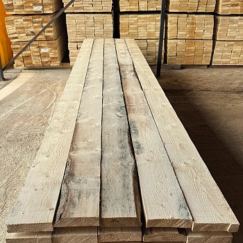 картинка Доска обрезная 50*200*3000мм 3-4 сорт ТУ естественной влажности хвойные породы от магазина Кубатура