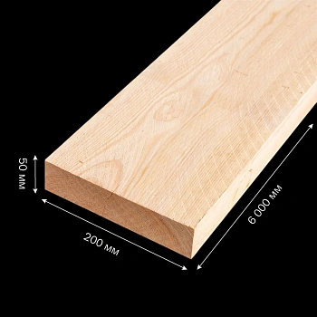 картинка Доска обрезная камерной сушки 50*200*6000 Отборная 1 сорт Ель 100% дисковый распил (10-15%) от магазина Кубатура