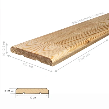 картинка Наличник сосна плоский 110*3000мм сорт Экстра от магазина Кубатура