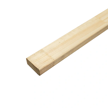 картинка Рейка сращенная для декора стен 20*45*2200мм сосна сорт Экстра (с фаской R3 на углах) от магазина Кубатура