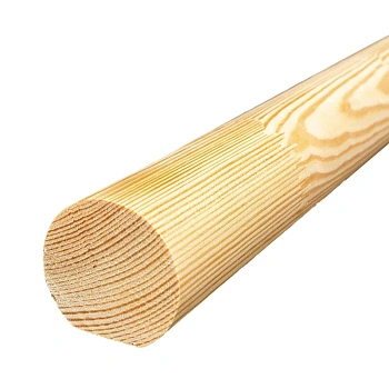 картинка Поручень круглый 50*50*3000мм Сосна сорт Экстра сращенный от магазина Кубатура