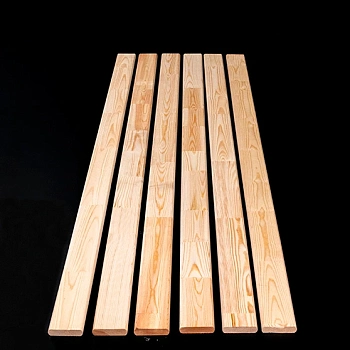 картинка Доска декоративная 18*78*1800мм сосна сорт Экстра сращенная (с фаской R5 на углах) от магазина Кубатура