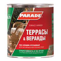Лаки для террасы и веранды