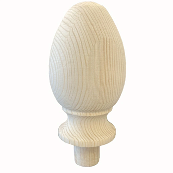 картинка Накладка на столб овальная 100мм Сосна сорт Экстра сращенная от магазина Кубатура