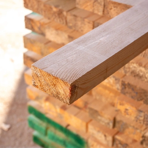 картинка Доска обрезная 50*100*6000мм 1-3 сорт (ГОСТ 8486-86) естественной влажности хвойные породы от магазина Кубатура