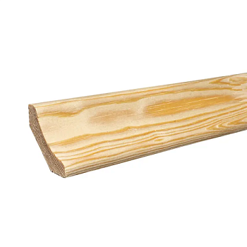 картинка Плинтус лодочка 50*2500мм сосна сорт Экстра от магазина Кубатура