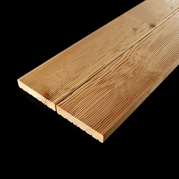 картинка Террасная доска Вельвет 27*142*4000мм сорт АВ лиственница от магазина Кубатура