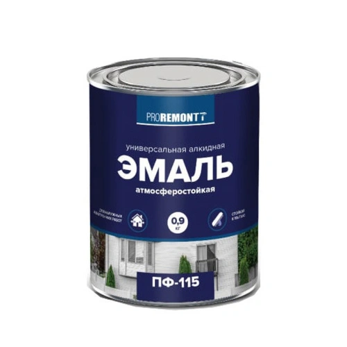 картинка Эмаль ПФ-115 бежевый 0.9 кг Proremontt от магазина Кубатура