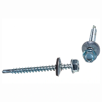 картинка Саморезы кровельные цинк 4,8*50мм металл/дерево от магазина Кубатура