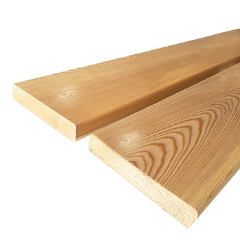 картинка Палубная доска 28*142*3000мм сорт Прима лиственница от магазина Кубатура