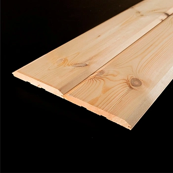 картинка Имитация бруса ель/сосна 21*192(185)*1500мм сорт АВ Киров от магазина Кубатура