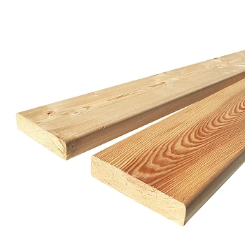 картинка Палубная доска 28*120*4000мм сорт А лиственница от магазина Кубатура