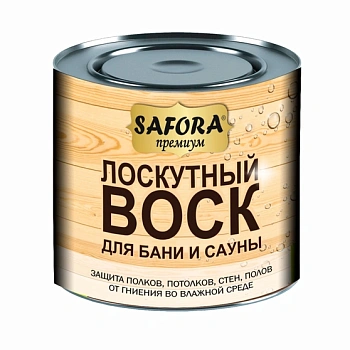 картинка Воск карнаубский для бани и сауны ПРЕМИУМ Safora 500мл от магазина Кубатура