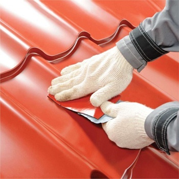 картинка Самоклеящаяся герметизирующая двухсторонняя лента Технониколь Nicoband красная 100мм*3м от магазина Кубатура